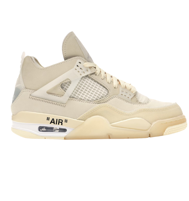 Air Jordan 4 Retro Off-White Sail - DEEPREPS