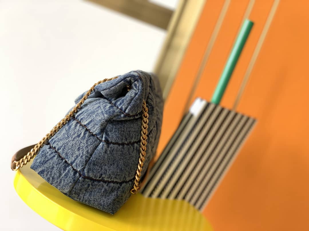 Saint Laurent Bag Dupe Loulou Puffer Bag Replica Satchel - DEEPREPS