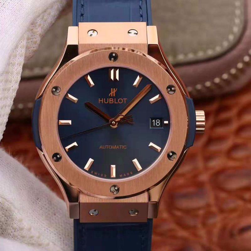 Hublot Replica Classic Fusion 511.OX.7180.LR Men Watches 1:1 Best Edition Blue Dial - DEEPREPS