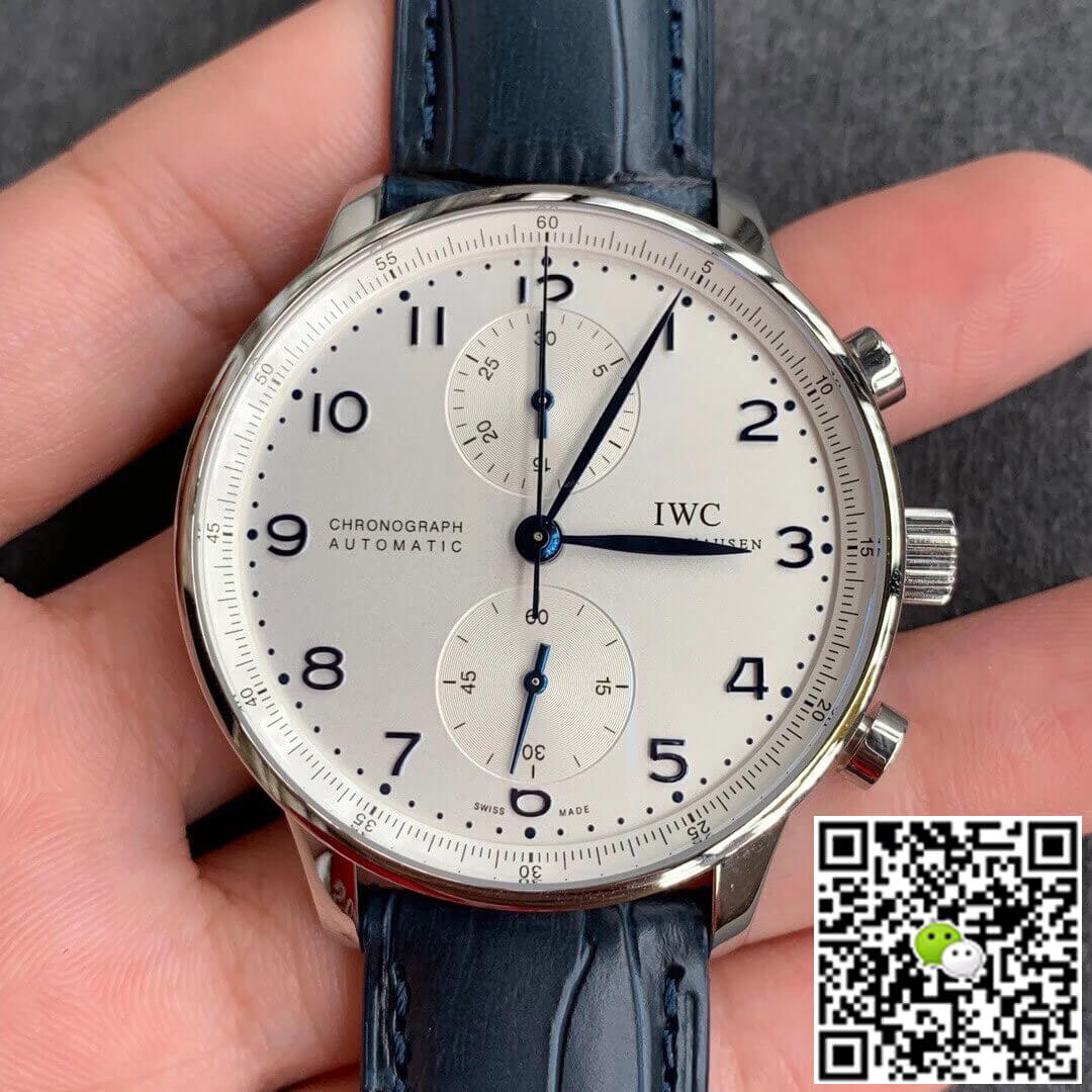 Replica IWC Portugieser IW371446 1:1 Best Edition V2 White Dial - DEEPREPS