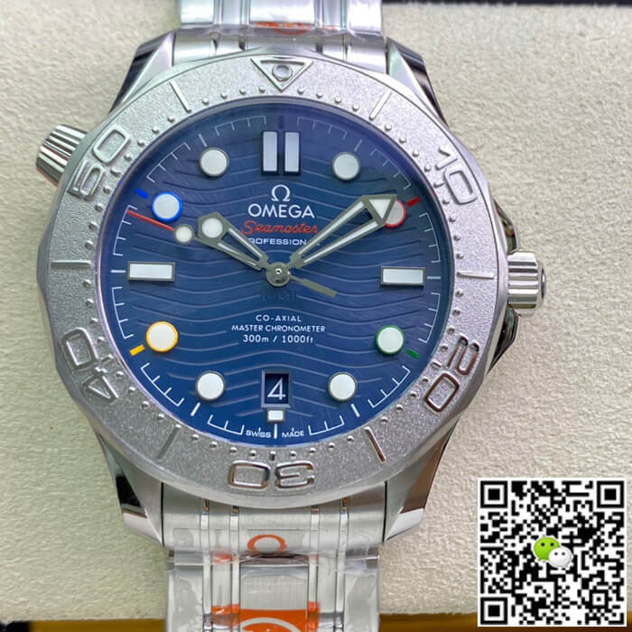 Replica Omega Seamaster Diver 300M 522.30.42.20.03.001 1:1 Best Edition Blue Dial - DEEPREPS