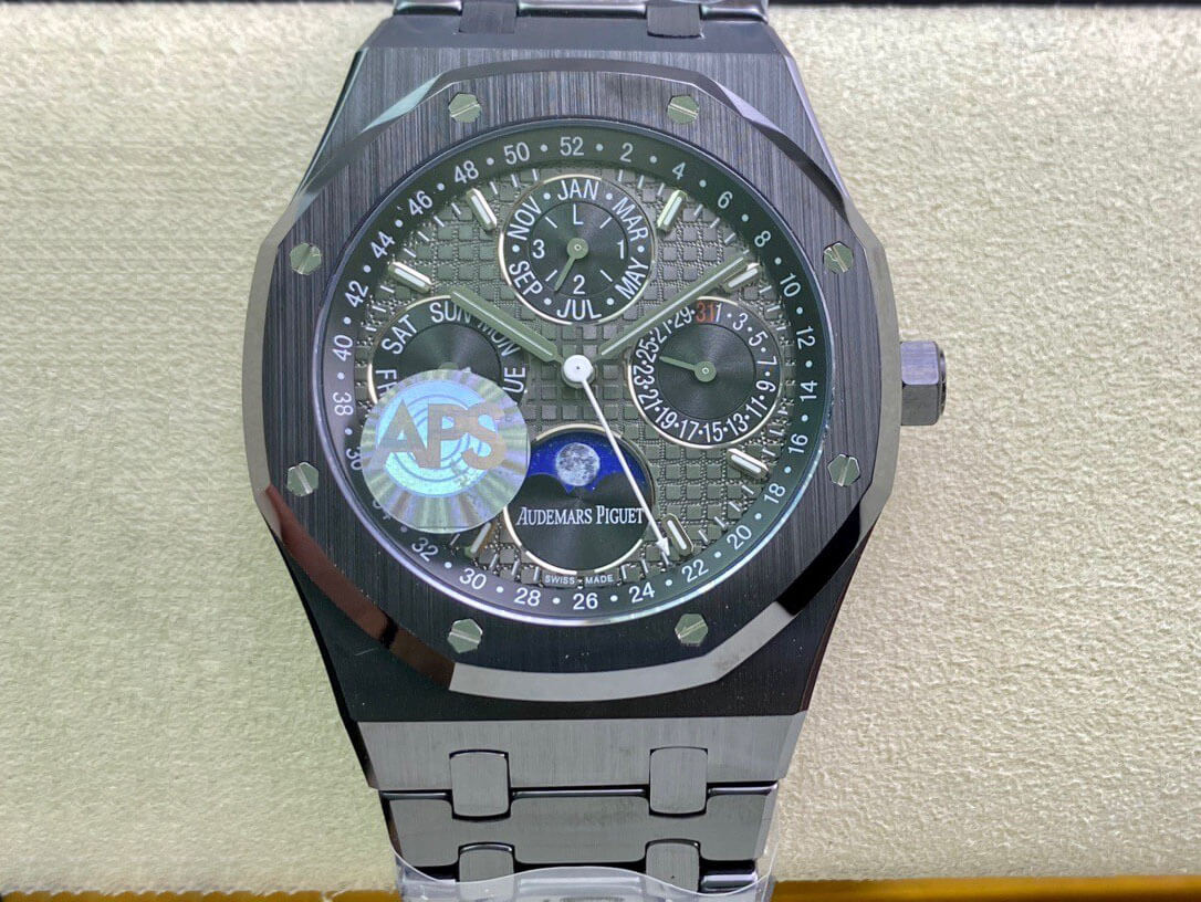 Replica Audemars Piguet Royal Oak 26579CE.OO.1225CE.01 1:1 Best Edition Black Dial - DEEPREPS