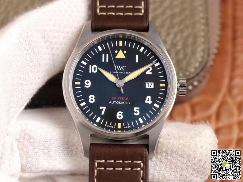Replica IWC Pilot Spitfire IW326803 1:1 Best Edition Black Dial - DEEPREPS