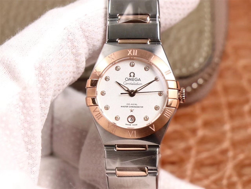 Replica Omega Constellation 131.20.29.20.52.001 1:1 Best Edition V5 White dial - DEEPREPS