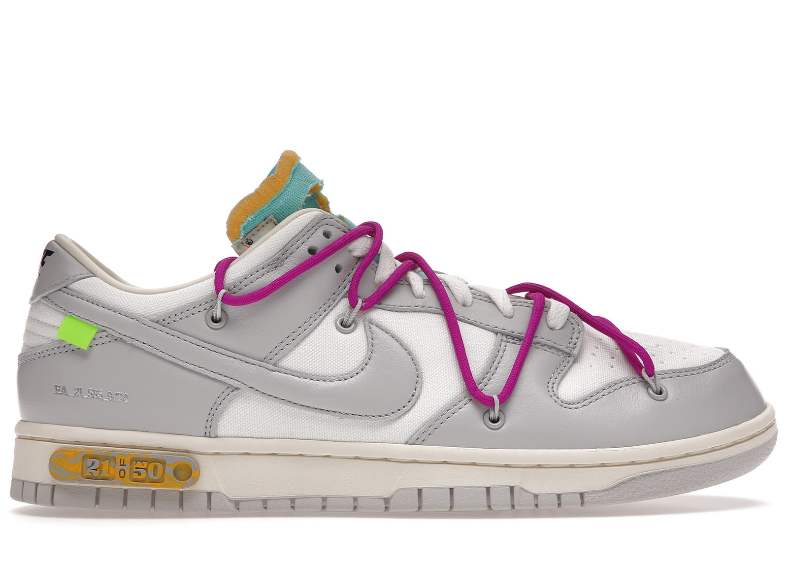 Off White Nike Dunk Low Lot 21 - DEEPREPS