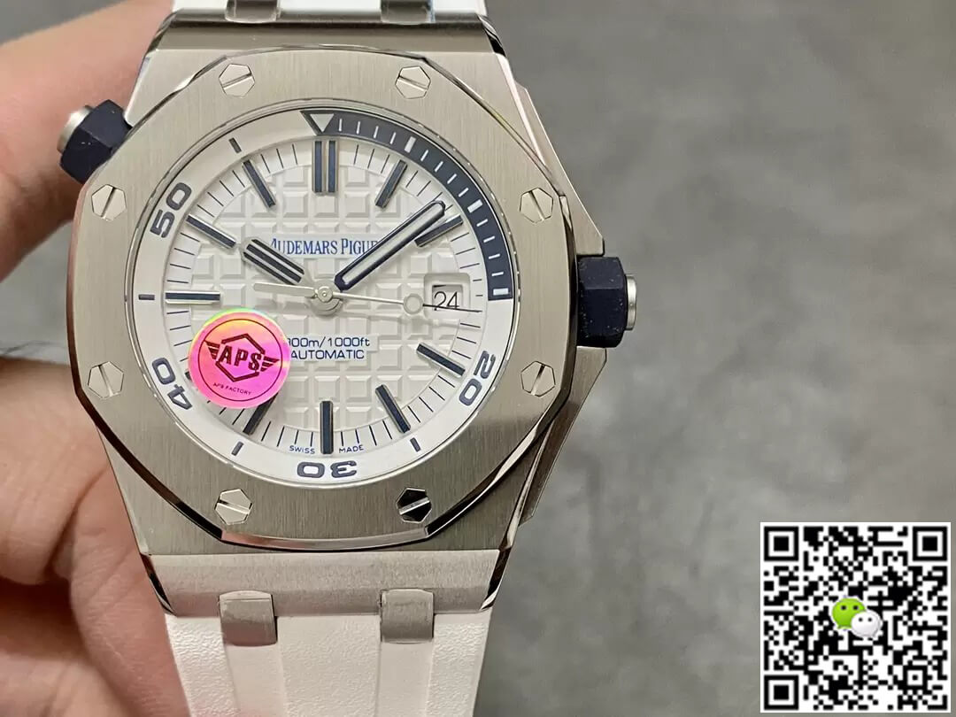 Replica Audemars Piguet Royal Oak Offshore 15710ST.OO.A010CA.01 1:1 Best Edition White Dial - DEEPREPS