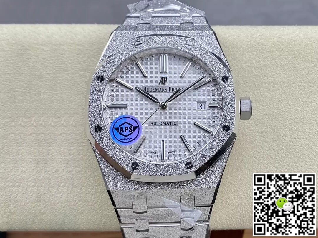 Replica Audemars Piguet Royal Oak 15410 1:1 Best Edition White Dial - DEEPREPS