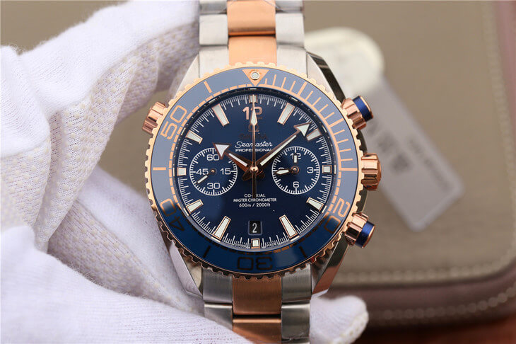 Replica Omega Seamaster Ocean Planet 600M 215.20.46.51.03.001 1:1 Best Edition Rose Gold - DEEPREPS