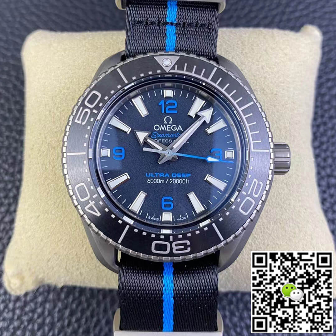 Replica Omega Seamaster 215.92.46.21.01.001 1:1 Best Edition Black Dial - DEEPREPS