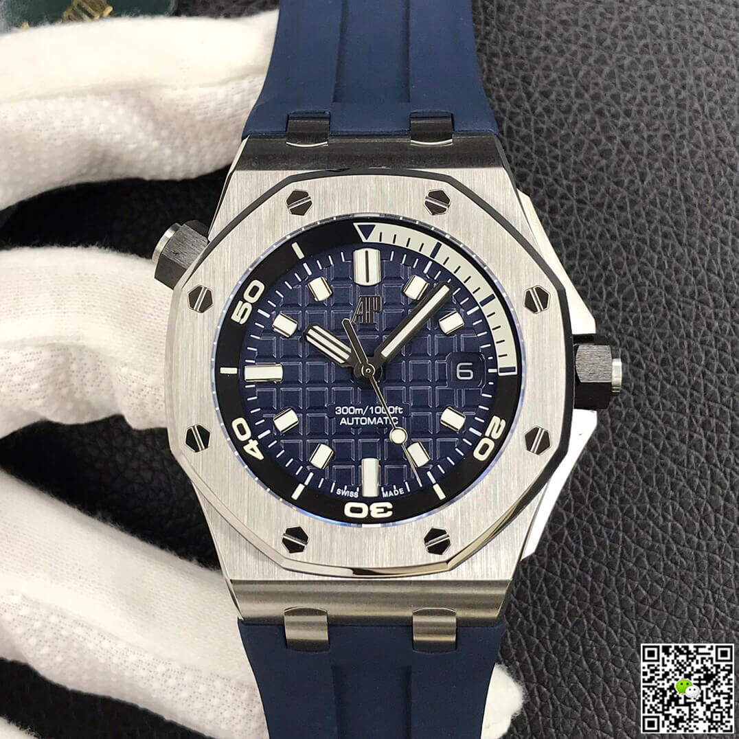 Replica Audemars Piguet Royal Oak Offshore 15720ST.OO.A027CA.01 1:1 Best Edition Blue Dial - DEEPREPS