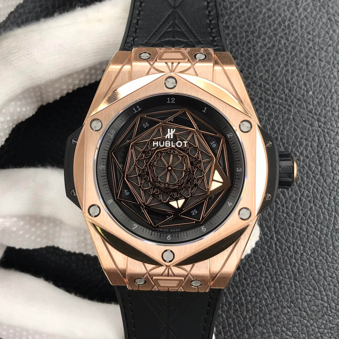 Replica Hublot Big Bang 415.OX.1118.VR.MXM17 1:1 Best Edition Gold Dial - DEEPREPS