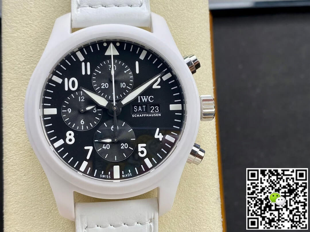 Replica IWC Pilot TOP GUN IW389105 Lake Tahoe 1:1 Best Edition Black Dial - DEEPREPS
