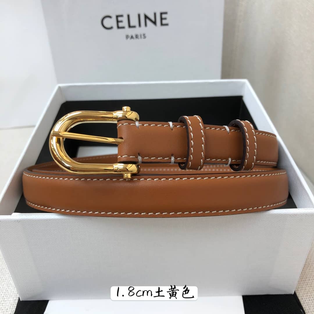 Celine Belt Dupe 8mm For Lady - DEEPREPS