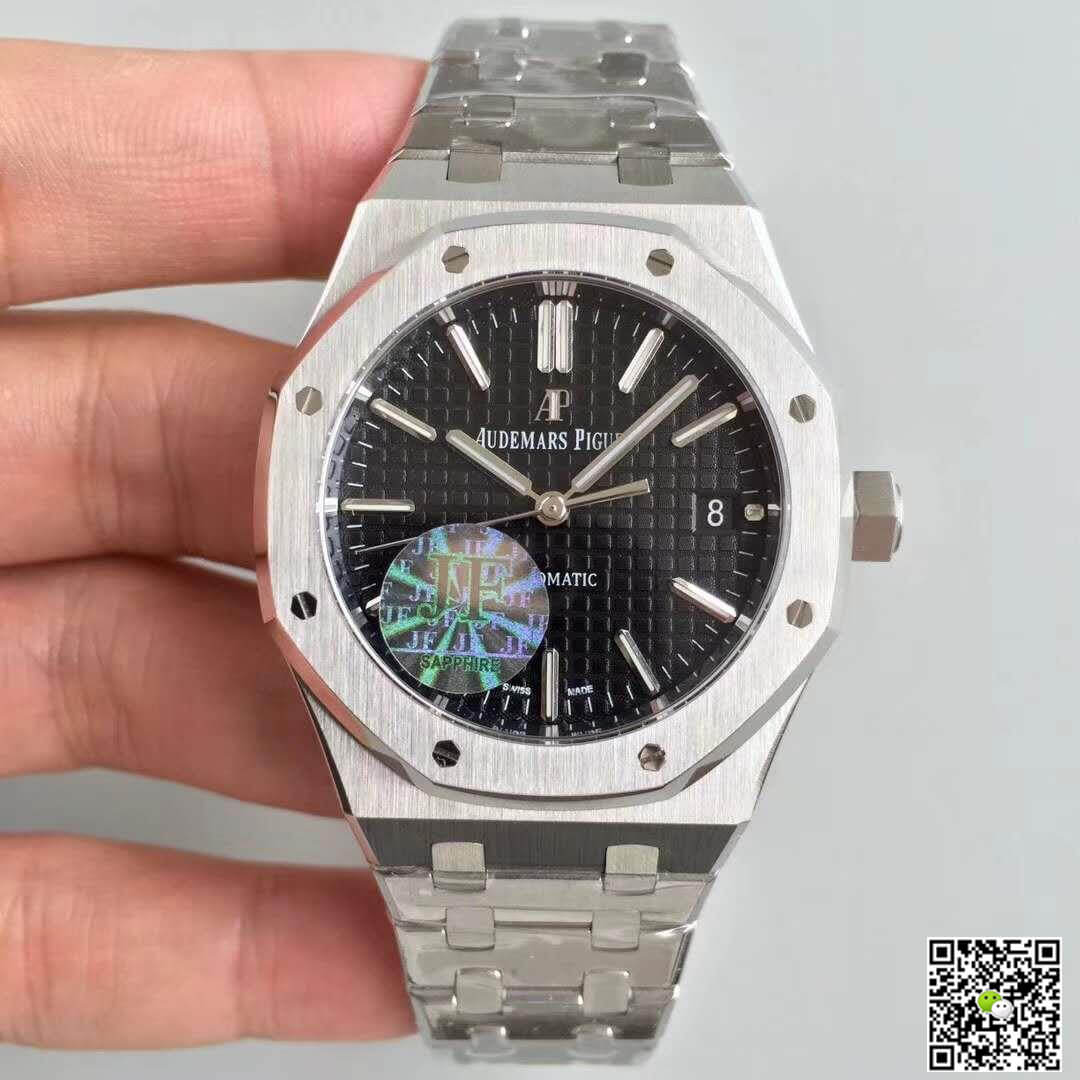 Replica Audemars Piguet Royal Oak 15400ST.OO.1220ST.01 1:1 Best Edition Black Dial - DEEPREPS