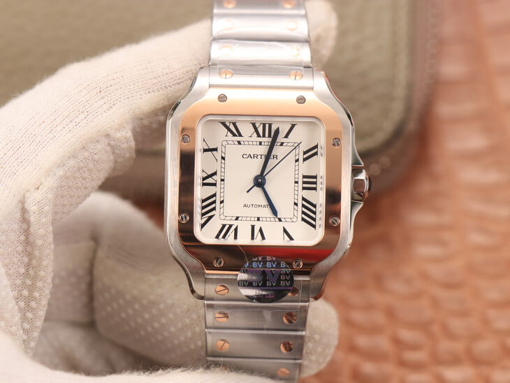 Cartier Watch Rep De Santos W2SA0007 - DEEPREPS