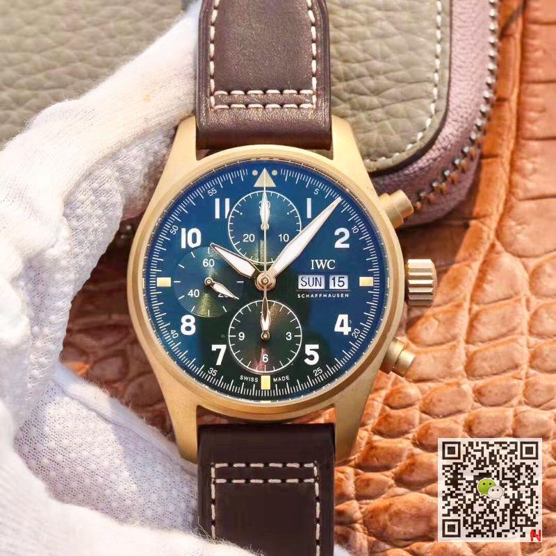 Replica IWC Pilot IW387902 Spitfire Chronograph 1:1 Best Edition Bronze Case - DEEPREPS