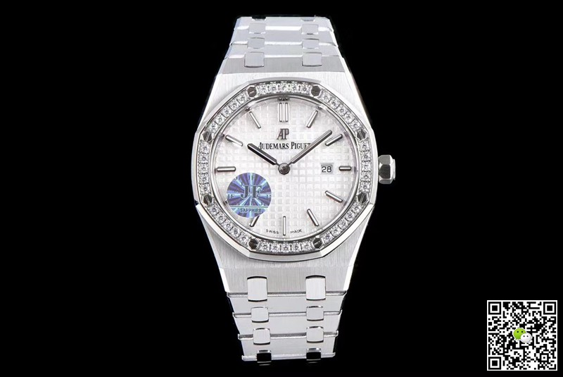 Replica Audemars Piguet Royal Oak 67651ST.ZZ.1261ST.01 1:1 Best Edition White Dial - DEEPREPS