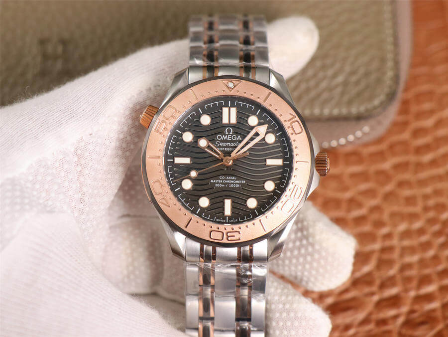Replica Omega Seamaster Diver 300M 210.60.42.20.99.001 1:1 Best Edition Titanium Metal - DEEPREPS