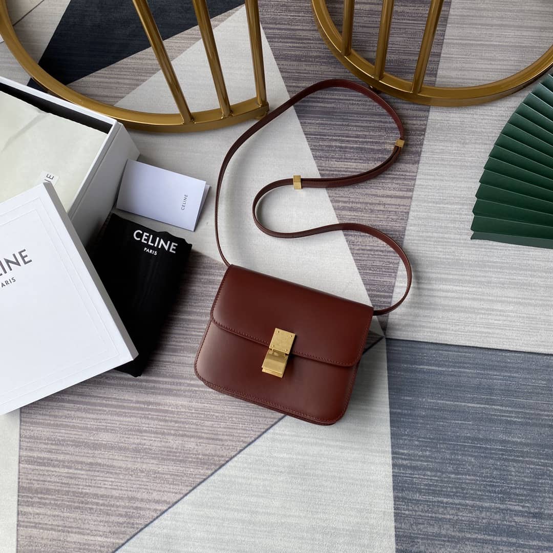 Celine Bag Dupe  Triomphe Teen 18.5CM - DEEPREPS