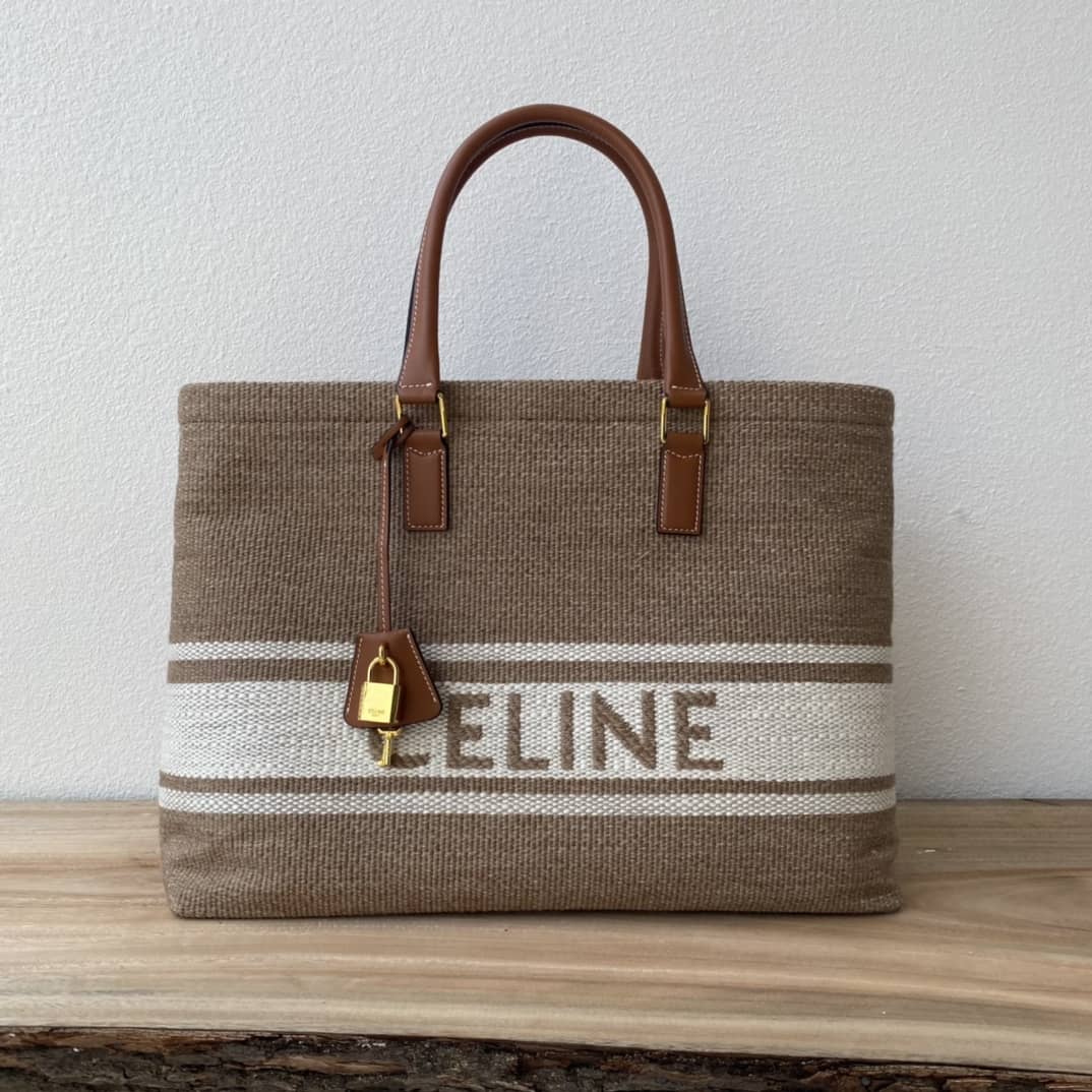Celine Horizontal Cabas Replica Tote Bag - DEEPREPS