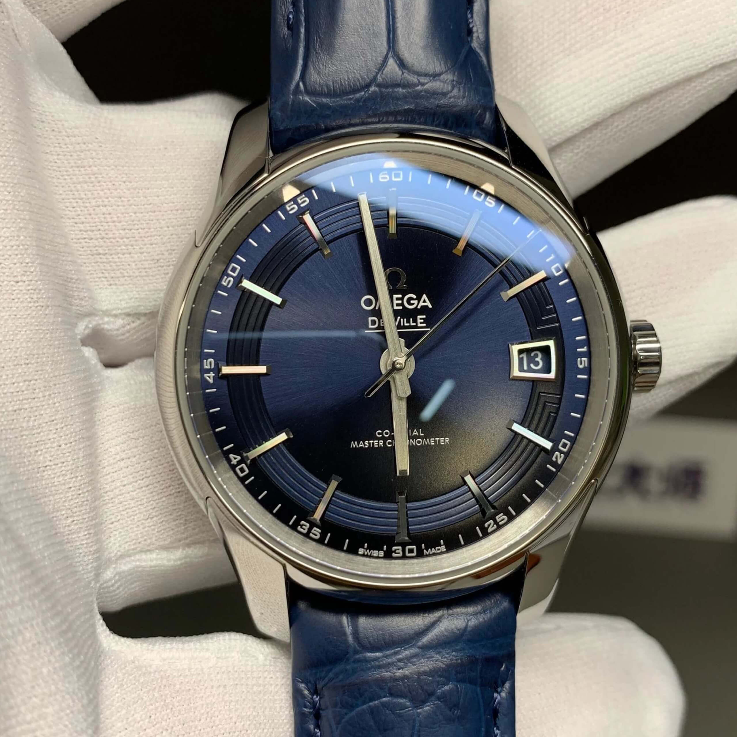 Replica Omega De Ville 433.33.41.21.03.001 1:1 Best Edition Blue Dial - DEEPREPS