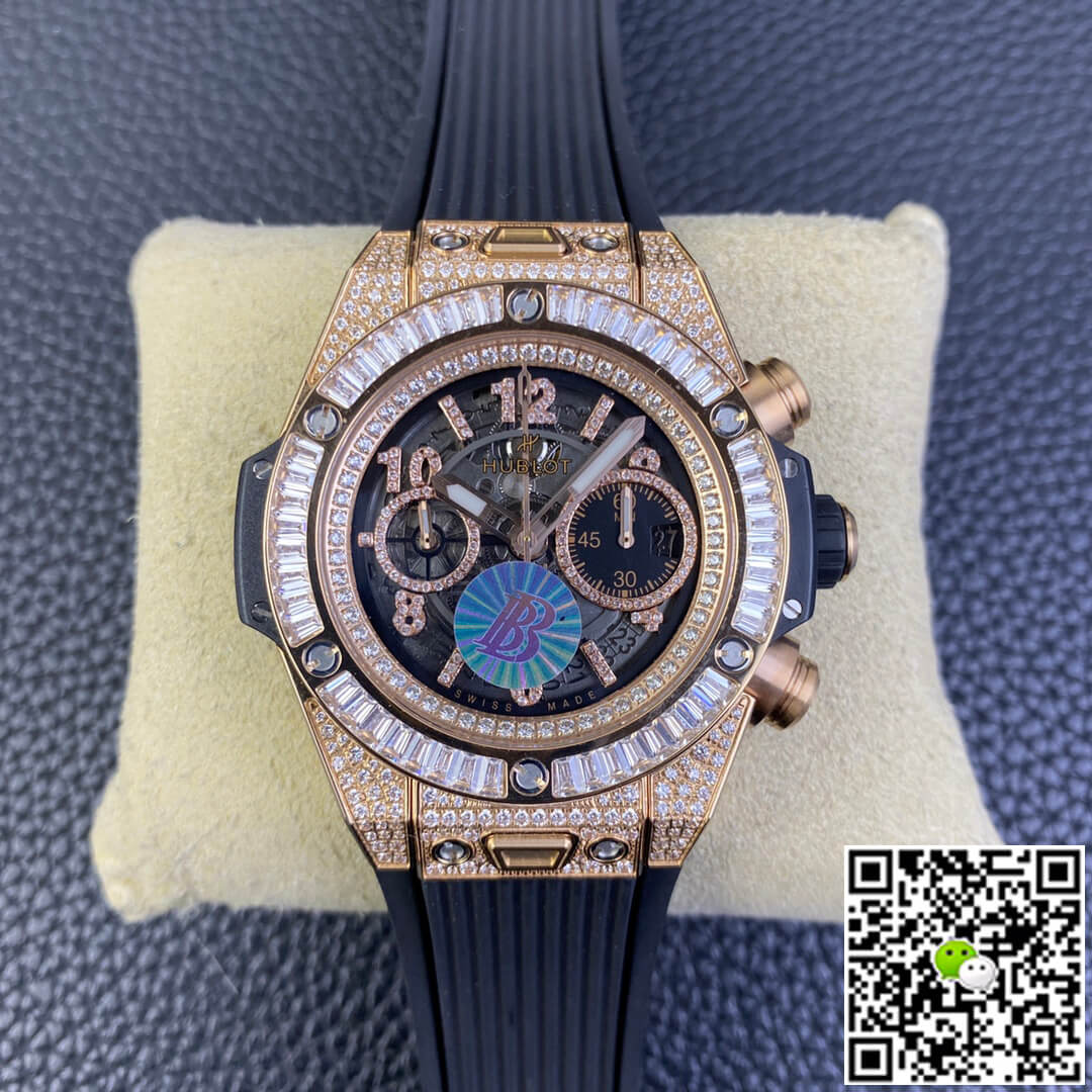 Replica Hublot BIG BANG Unico 421.OX.1180.RX.0904 1:1 Best Edition Diamond Case - DEEPREPS
