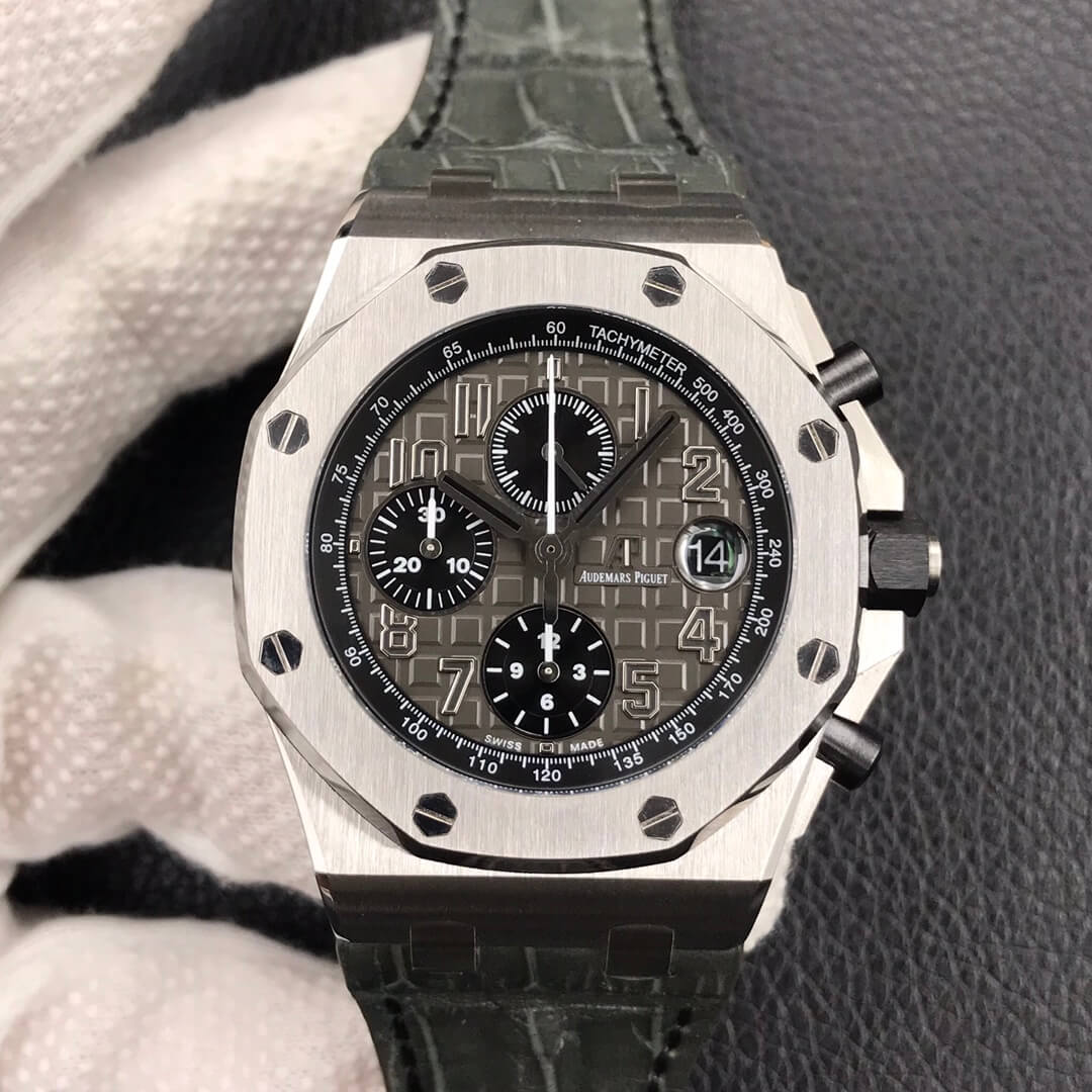 Replica Audemars Piguet Royal Oak Offshore 26470ST.OO.A104CR.01 1:1 Best Edition Dark Grey Dial - DEEPREPS