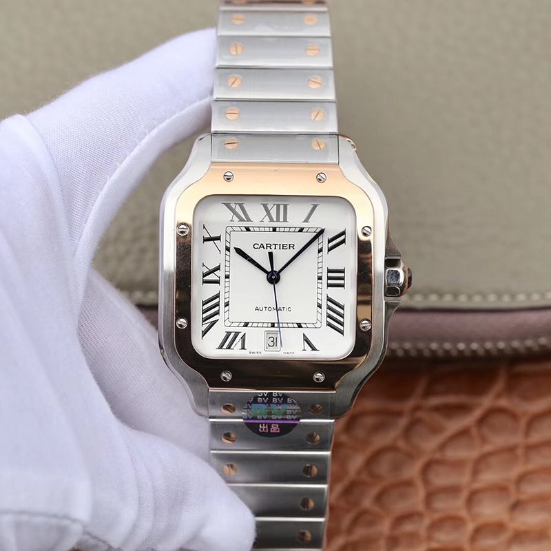 Cartier Watch Rep De Santos W2SA0006 2018 BV - DEEPREPS