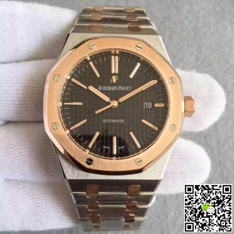 Audemars Piguet Replica 15400 1:1 Best Edition Black Dial - DEEPREPS