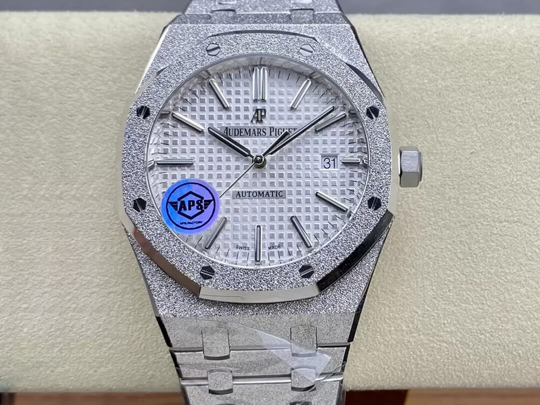 Replica Audemars Piguet Royal Oak 15410 1:1 Best Edition White Dial - DEEPREPS