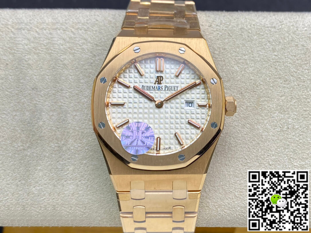 Replica Audemars Piguet Royal Oak 67650OR.OO.1261OR.01 1:1 Best Edition White Dial - DEEPREPS