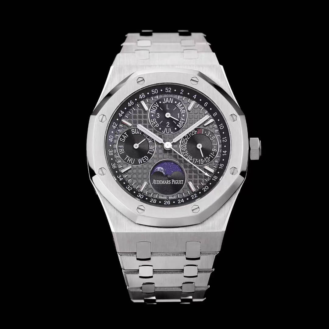 Replica Audemars Piguet Royal Oak 26609TI.OO.1220TI.01 1:1 Best Edition Dark Grey Dial - DEEPREPS