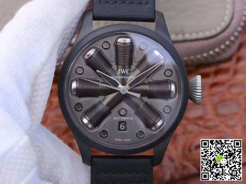 Replica IWC Schaffhausen Pilot Top Gun 44 1:1 Best Edition Special What-if Concept Fuse Dial - DEEPREPS