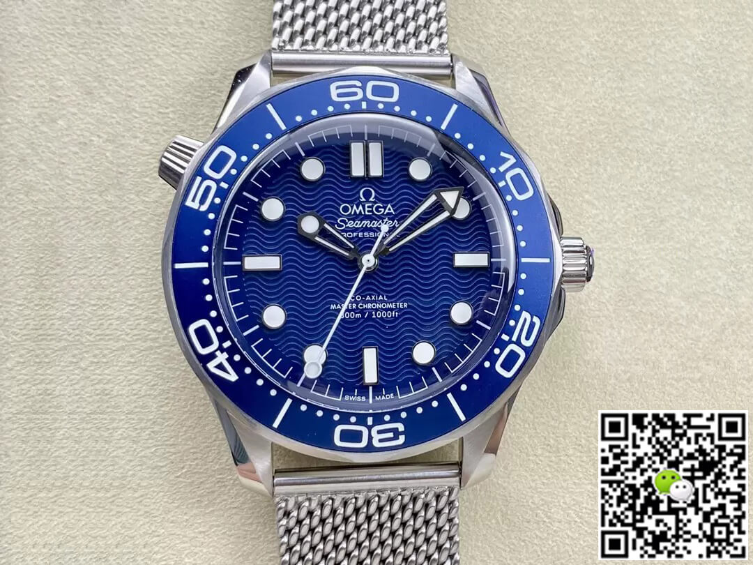 Replica Omega Seamaster Diver 300M 210.30.42.20.03.002 1:1 Best Edition Steel Strap - DEEPREPS