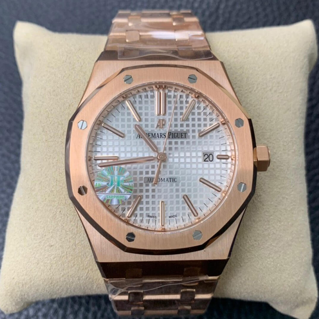 Replica Audemars Piguet Royal Oak 15450BA.OO.1256BA.01 1:1 Best Edition White Dial - DEEPREPS