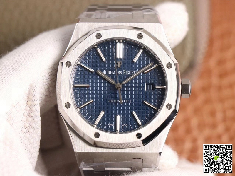 Replica Audemars Piguet Royal Oak 15400ST.OO.1220ST.03 1:1 Best Edition Blue Dial - DEEPREPS