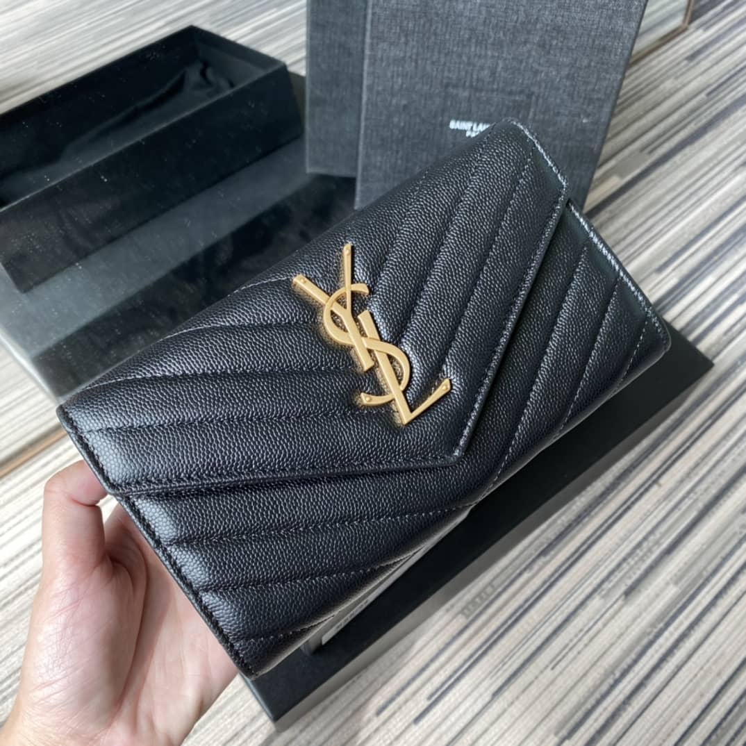 YSL Monogram Long Replica Wallet - DEEPREPS