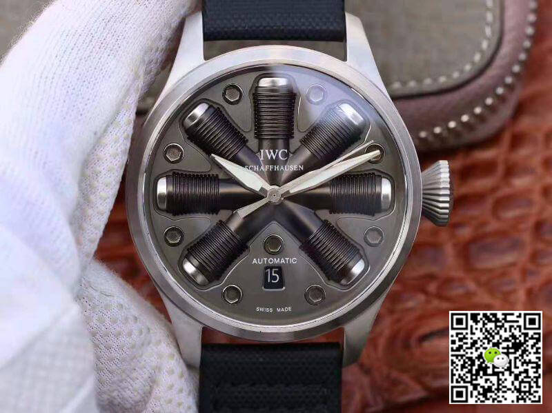 Replica IWC Big Pilot Top Gun Men Watches 1:1 Best Edition Special What-if Concept Fuse Dial - DEEPREPS