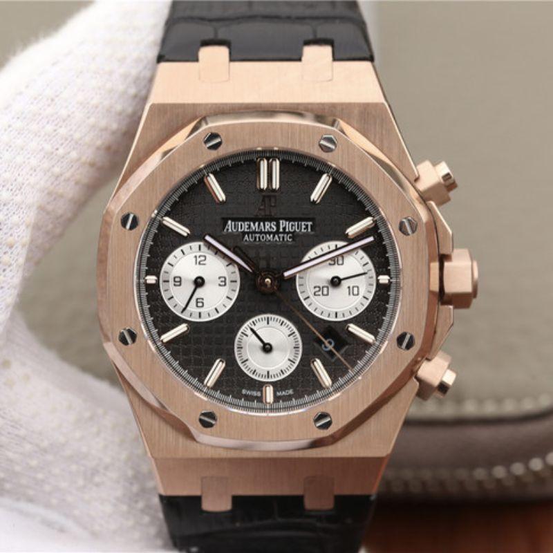 Replica Audemars Piguet Royal Oak Chronograph 26331OR.OO.1220OR 1:1 Best Edition Black Dial - DEEPREPS