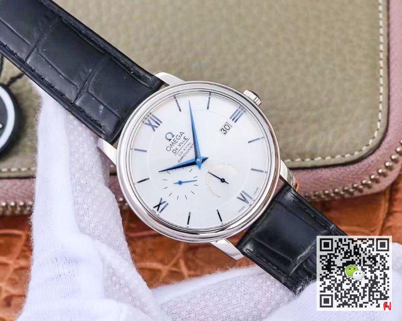 Replica Omega De Ville Series 424.53.40.21.04.001 1:1 Best Edition white dial - DEEPREPS