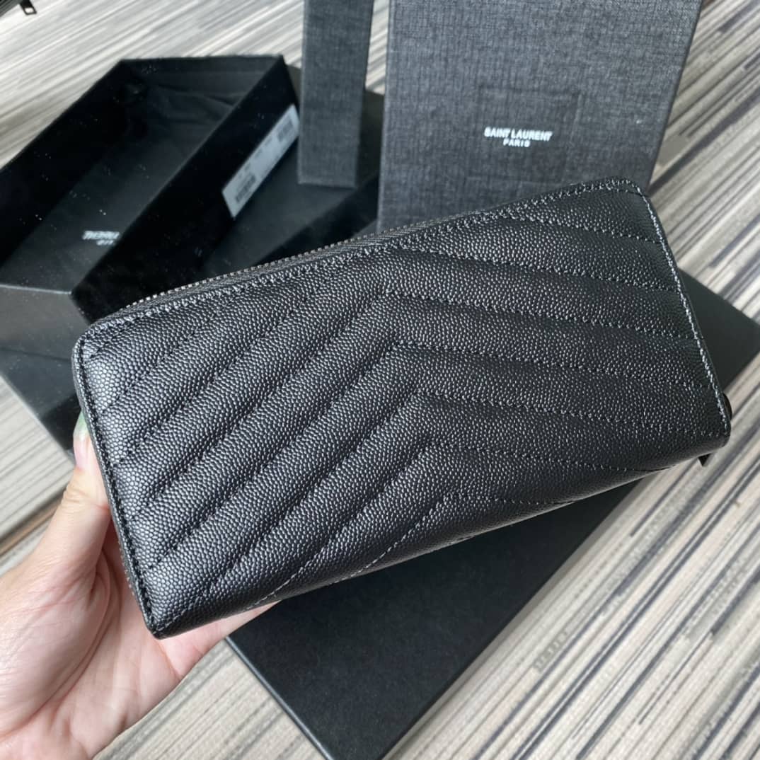 YSL Monogram Zip Around Replica Wallet - DEEPREPS