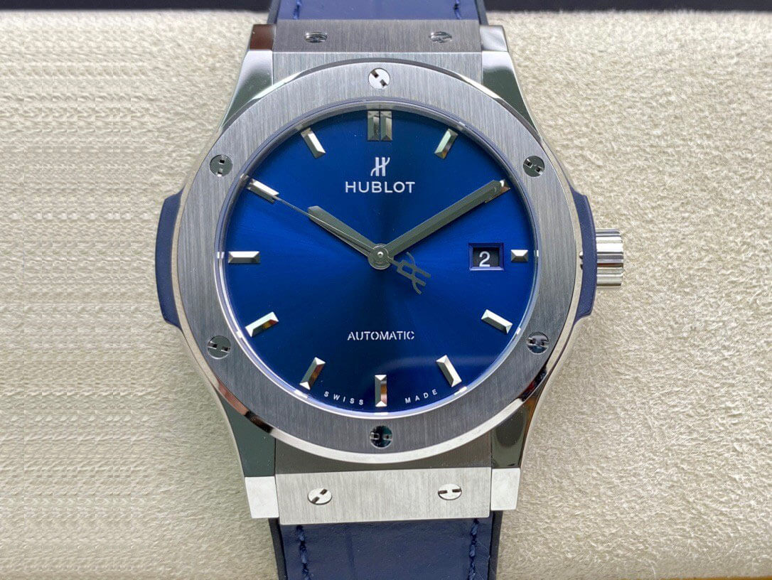 Replica Hublot Classic Fusion 542.NX.7170.LR 42MM 1:1 Best Edition Blue Dial - DEEPREPS