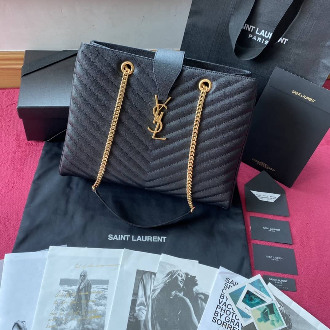 YSL Classic Shopper Replica Cohotbag Black - DEEPREPS