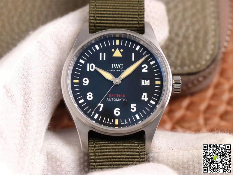 Replica IWC Pilot Spitfire IW326801 1:1 Best Edition Black Dial - DEEPREPS
