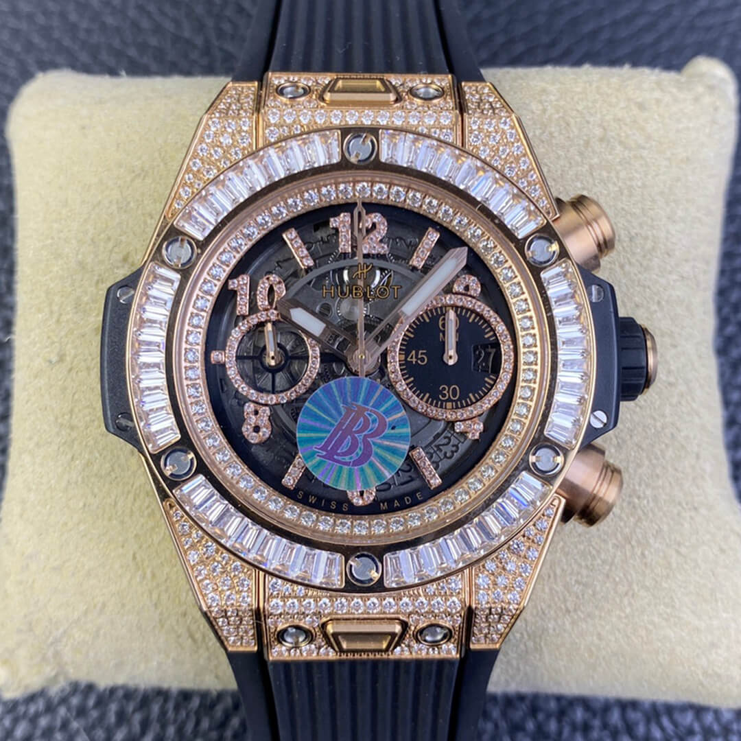 Replica Hublot BIG BANG Unico 421.OX.1180.RX.0904 1:1 Best Edition Diamond Case - DEEPREPS