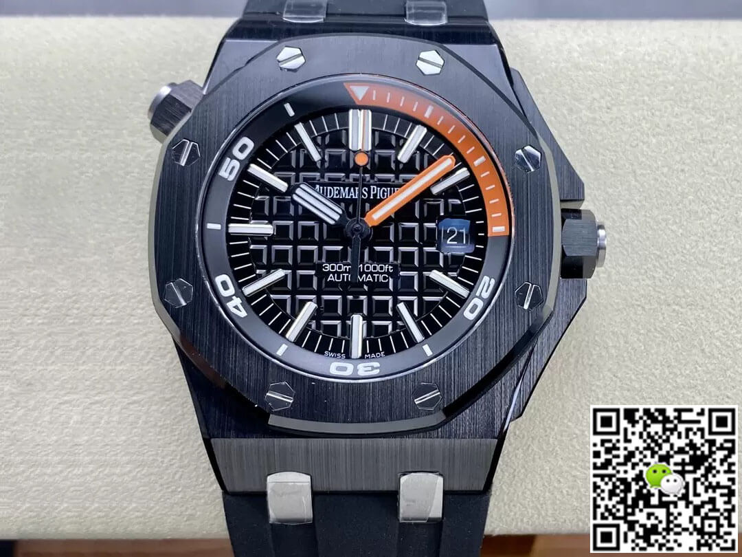 Replica Audemars Piguet Royal Oak Offshore 15707CE.OO.A002CA.01 1:1 Best Edition Black Dial - DEEPREPS
