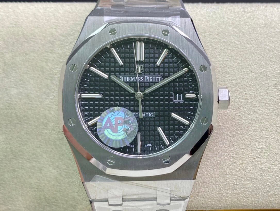 Replica Audemars Piguet Royal Oak 15400ST.OO.1220ST.01 1:1 Best Edition Black Dial - DEEPREPS