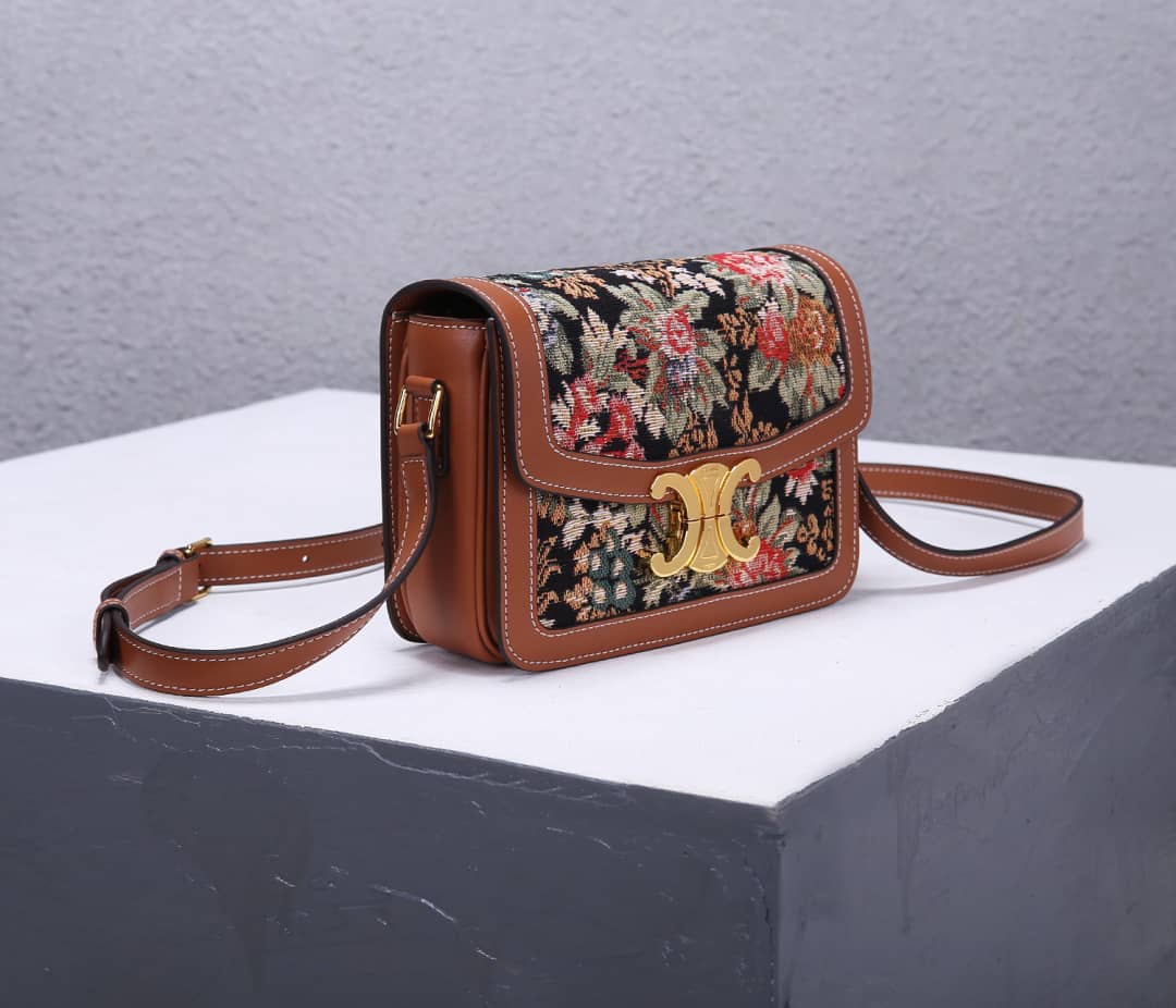 Celine Bag Dupe Triomphe Teen 18.5cm - DEEPREPS
