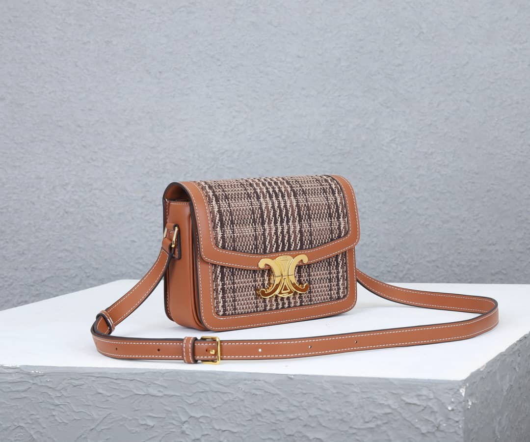 Celine Bag Dupe Triomphe Teen 18.5cm - DEEPREPS