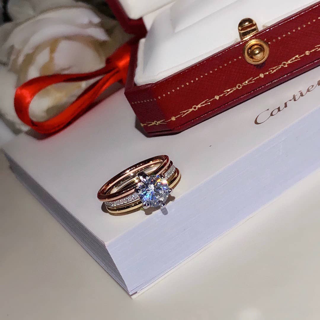 Cartier Dupe Ring Logo - DEEPREPS